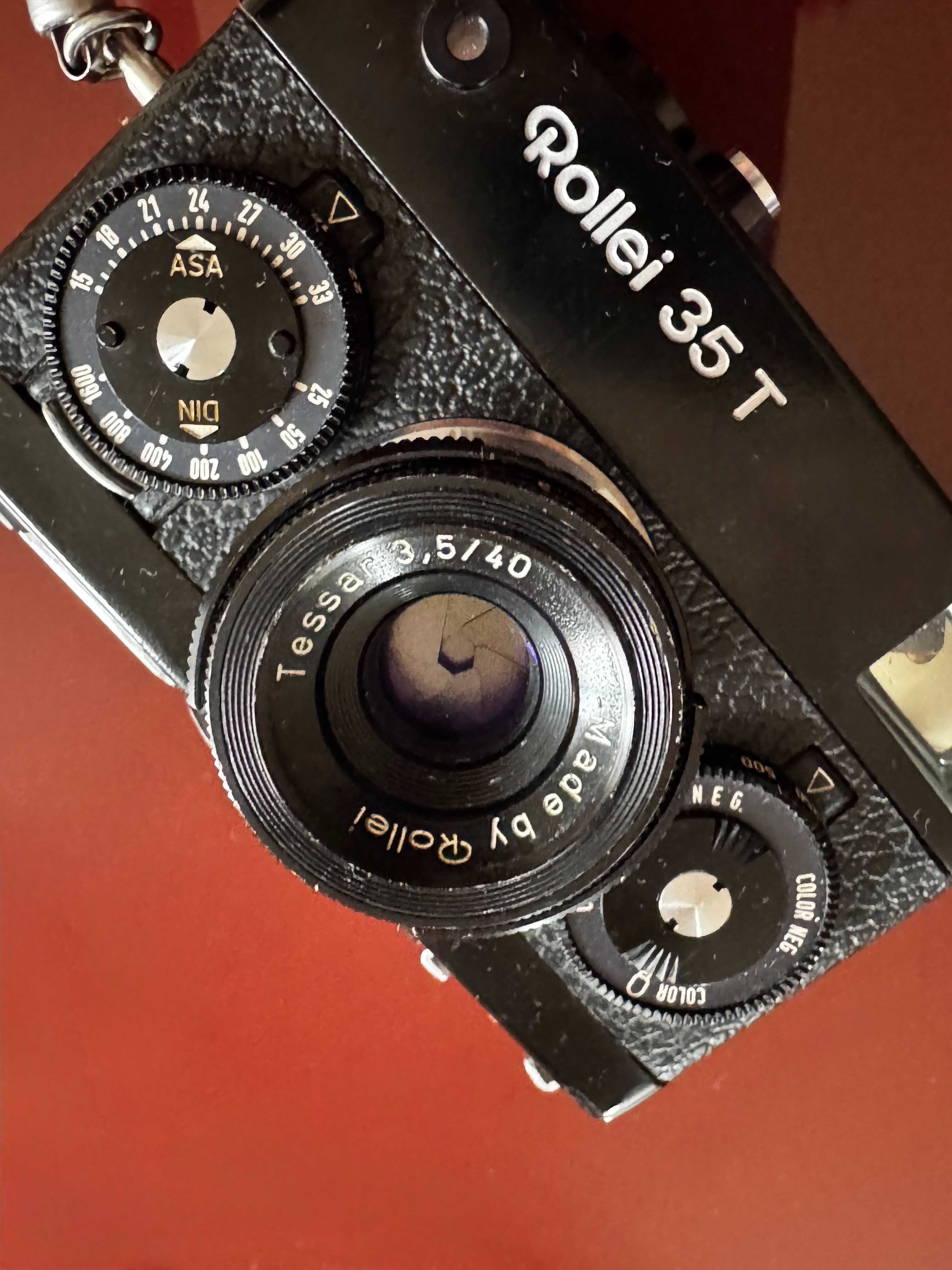 Rollei 35T with Carl Zeiss Tessar 40mm f/3.5