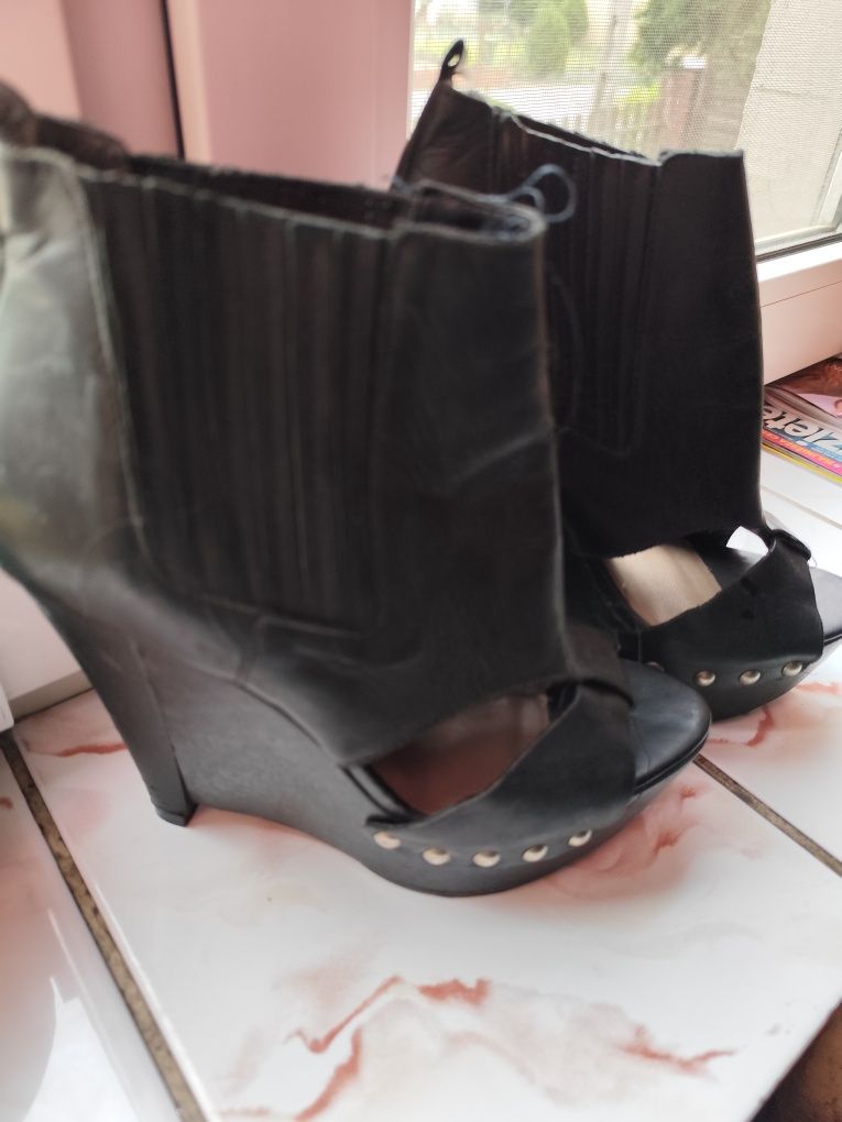 Buty skórzane rozmiar 37