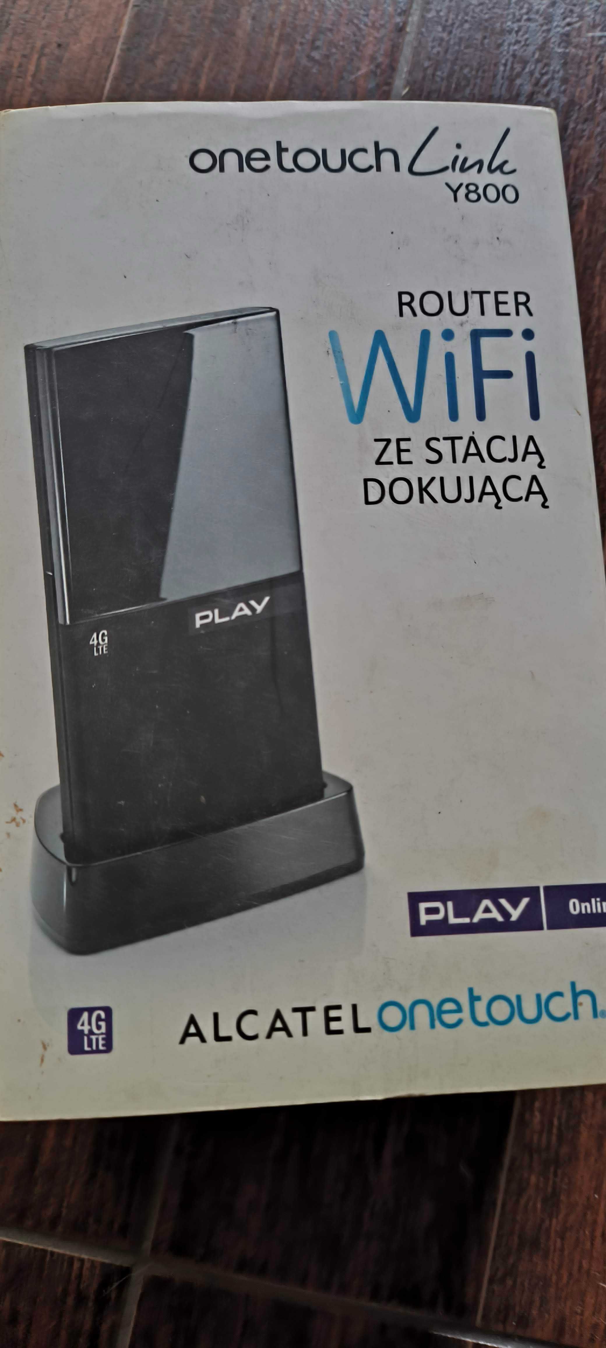 Router mobilny alcatel y800 ze stacją dokującą