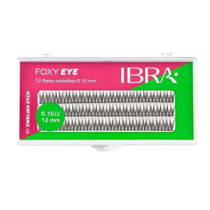 Ibra Foxy Eye Kępki Rzęs 12Mm 120Szt. (P1)