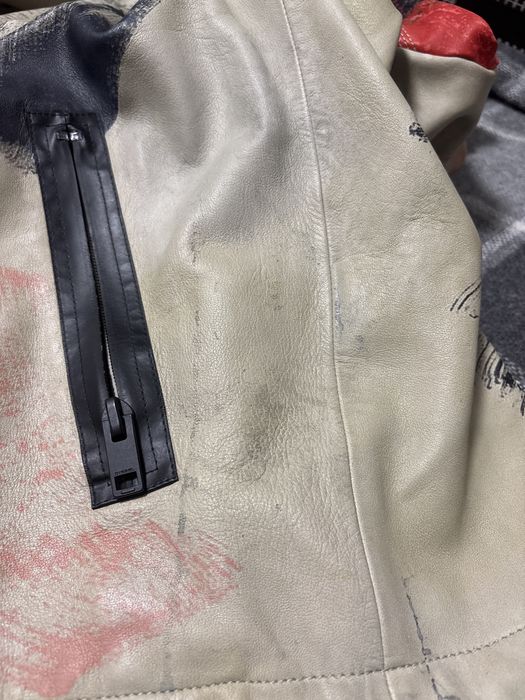 Кожаная куртка Diesel 100% оригинал