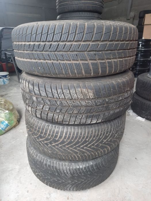 Opony zimowe 16" 5x112 z felgami super stan