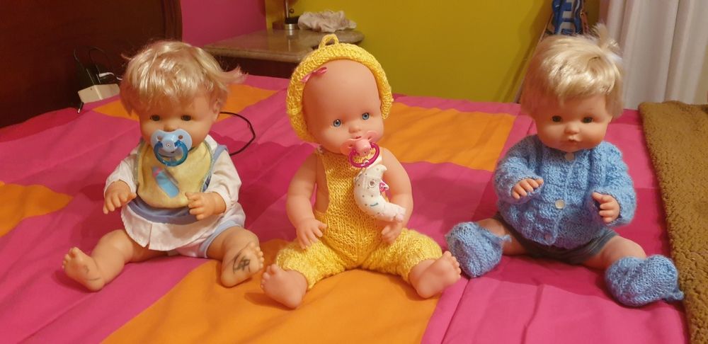 Três Nenucos dois meninos e uma menina