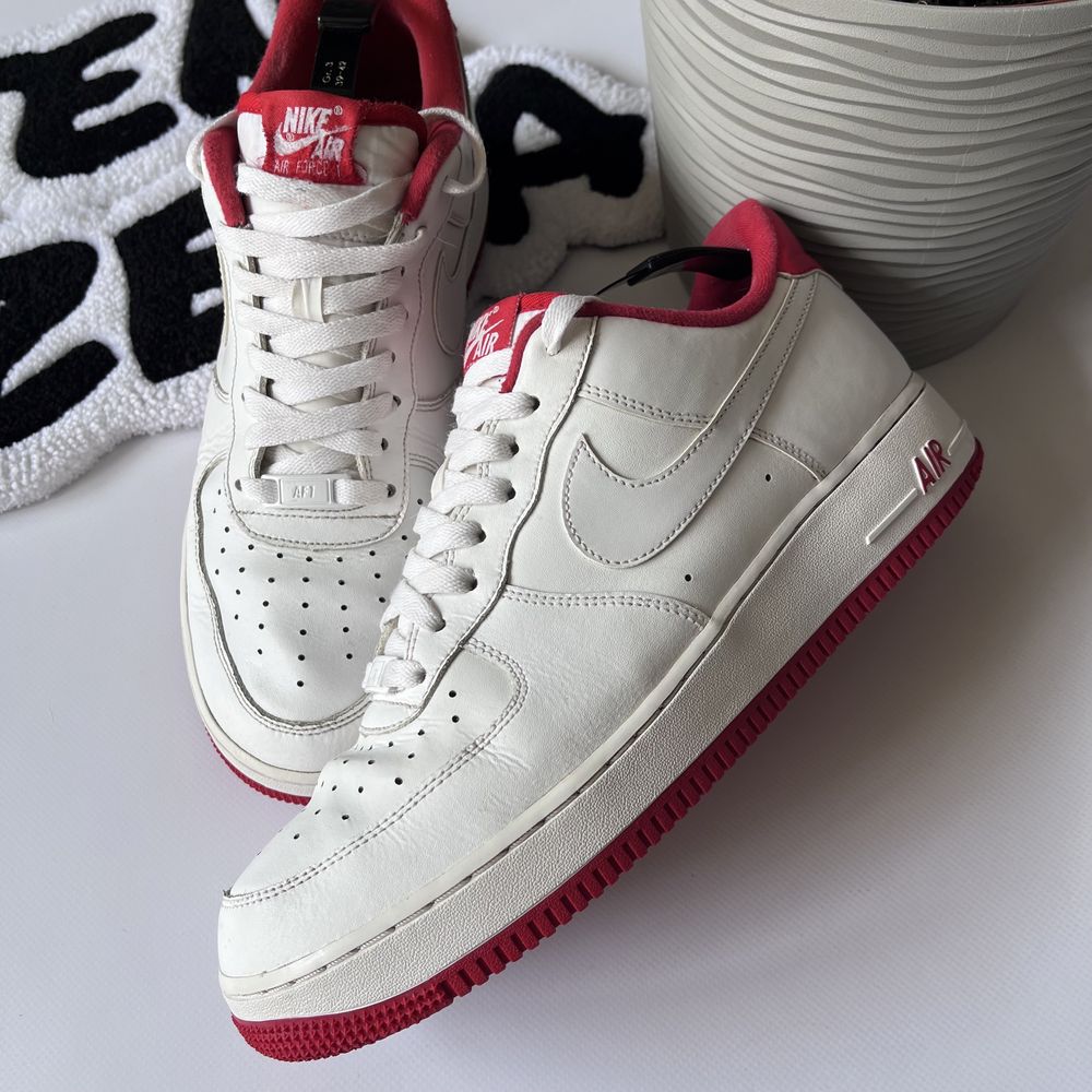 Nike Air Force Low White/Red 28см
