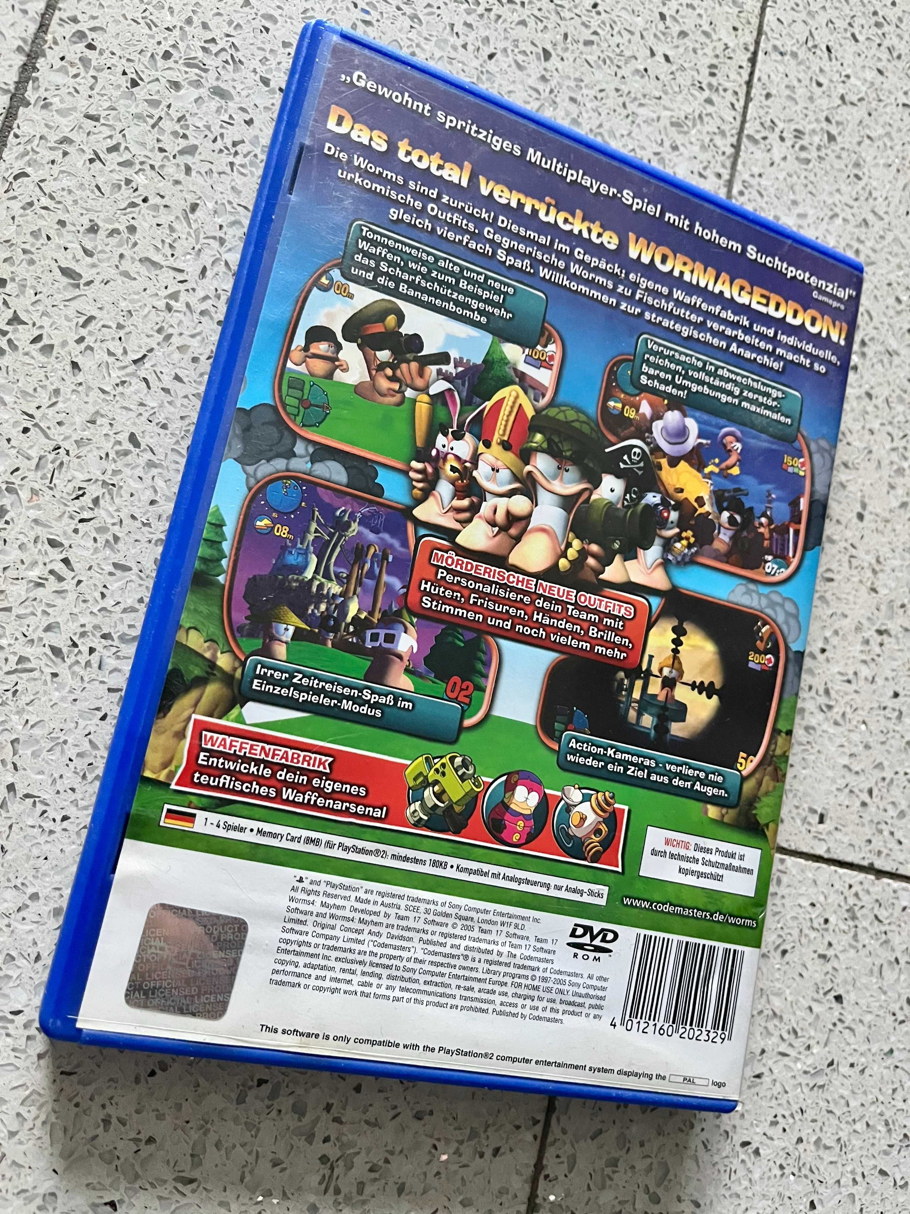 Worms 4 : Mayhem ( PS2 Playstation 2 )