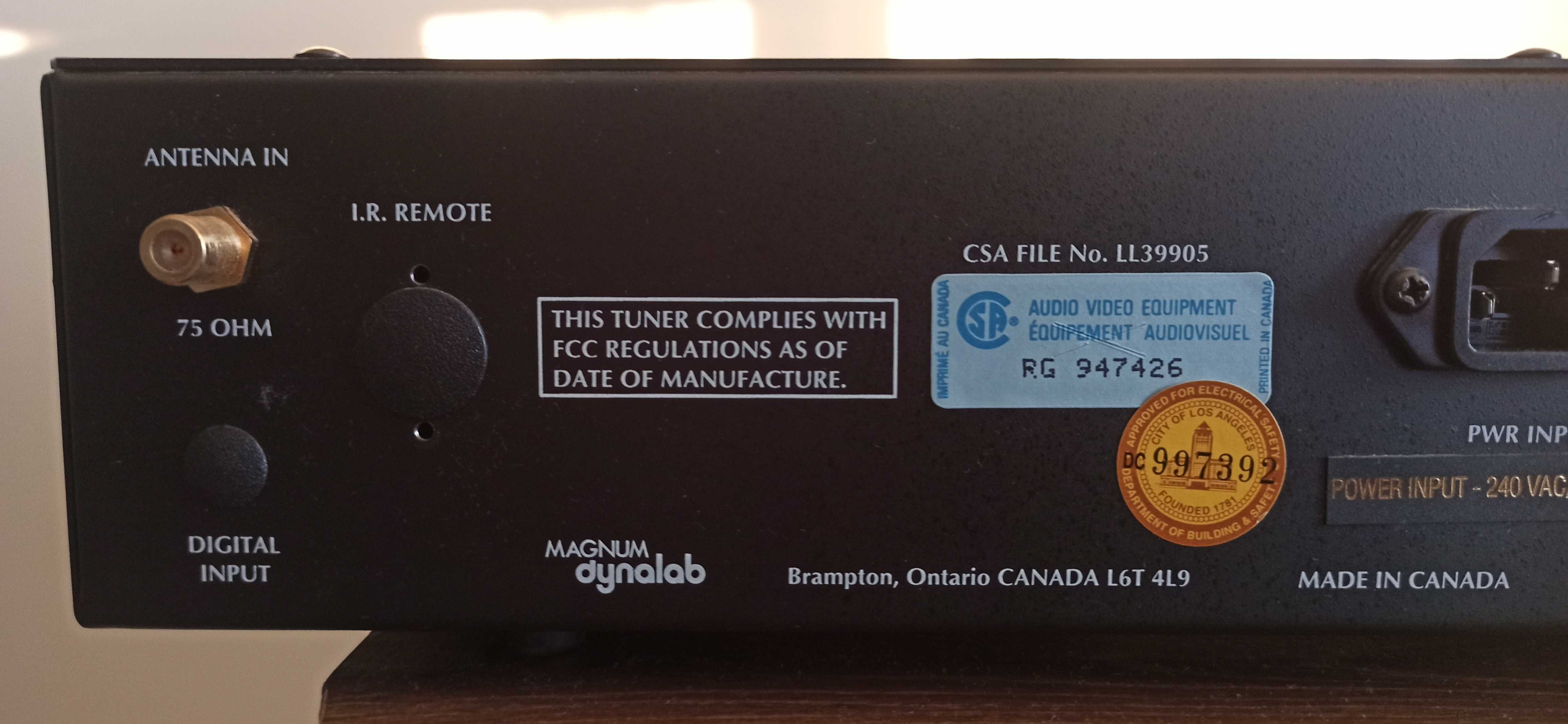 Tuner Magnum Dynalab FT-101A Etiude