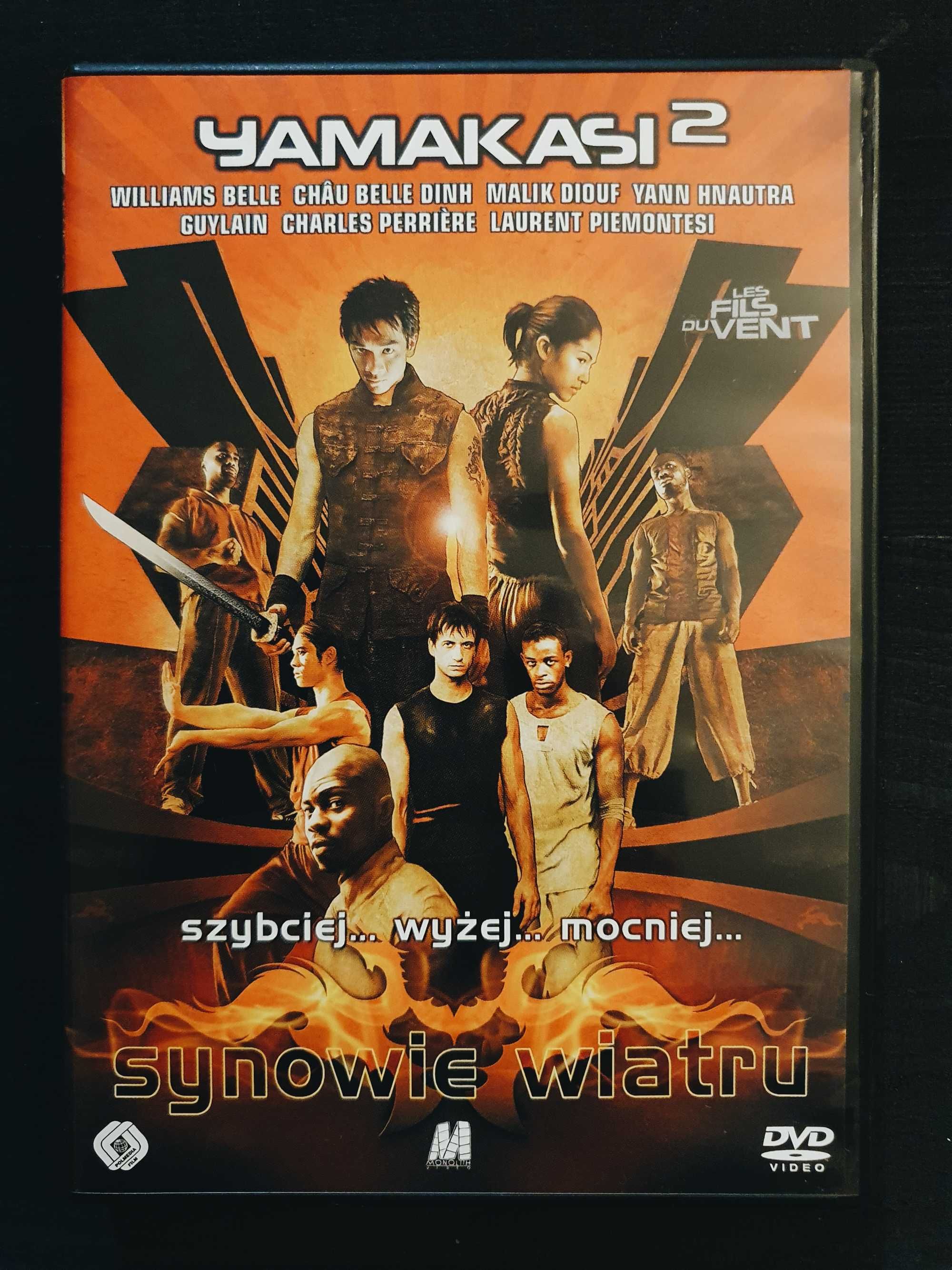 Yamakasi 2: synowie wiatru [DVD], polski lektor i napisy