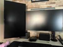 2 monitores Asus 27" como novos