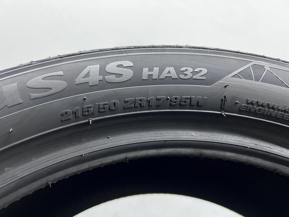 2шт всесезонні 215/50/R17 Kumho Solus 4S HA 32