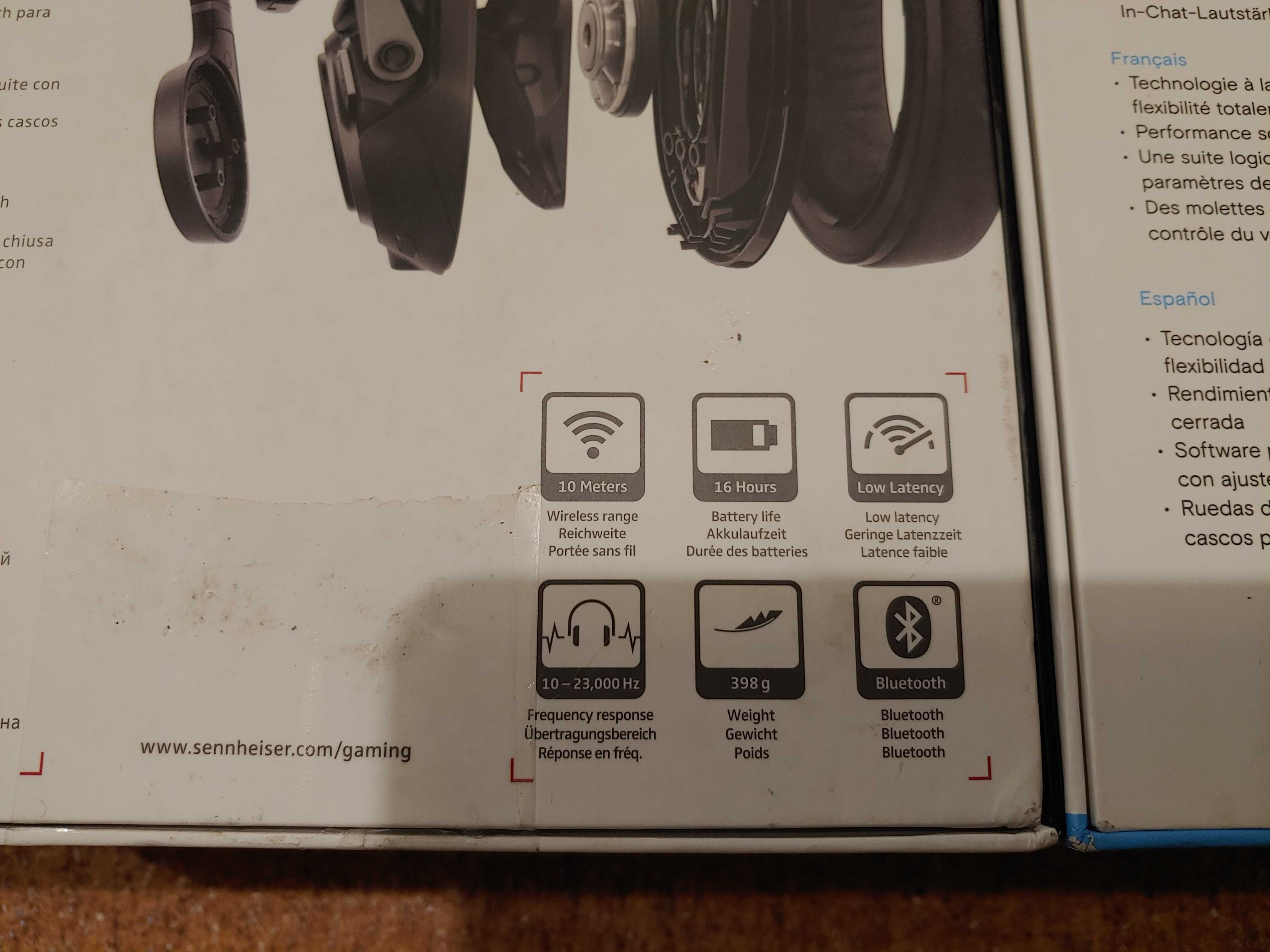 Геймерские беспроводные наушники Sennheiser EPOS GSP 670