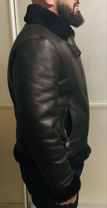 Натуральная дубленка мужская