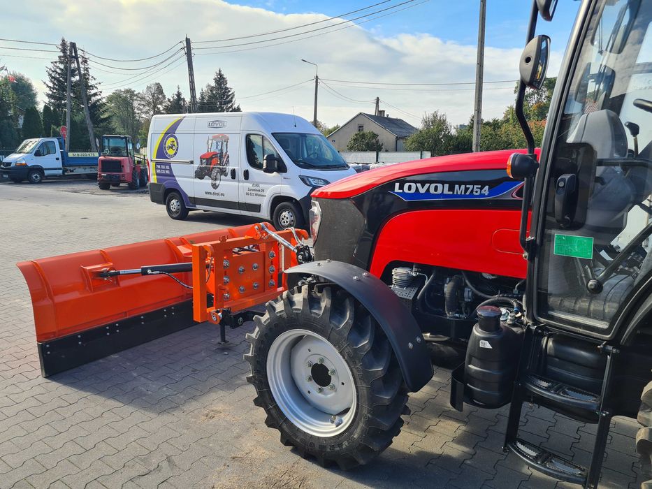 Lovol M754 75KM Rewers Klima Radio 4x4 Komunalny Odśnieżanie Zima