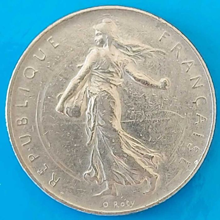 1 Franco de 1972, França, a Semeadora