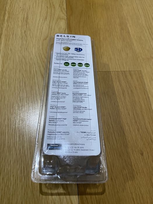 Cabo novo HDMI - mini HDMI