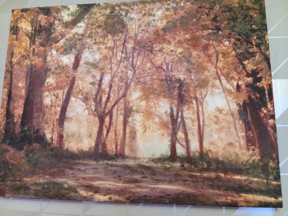 Obraz jesienny pejzaż