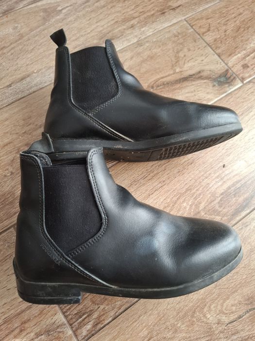 Buty, sztyblety jeździeckie dla dzieci Fouganza 500 rozmiar 35