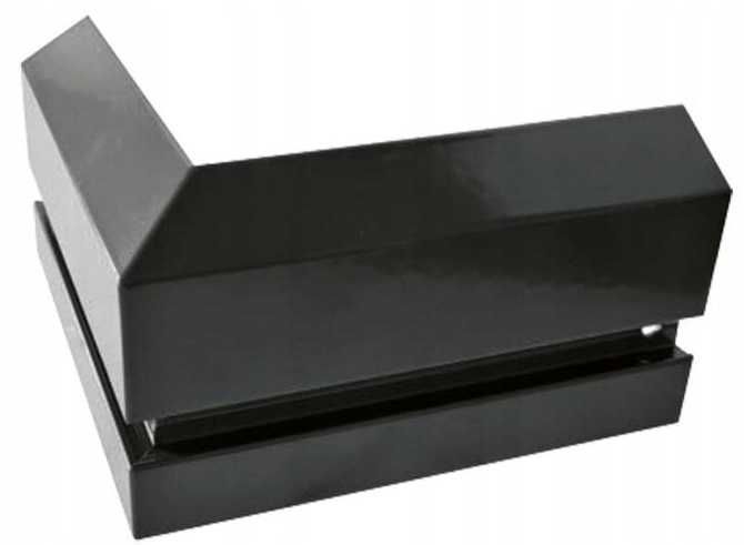 Narożnik zewnętrzny 90 stopni profil cokołowy Renoplast C2 GRAFITOWY