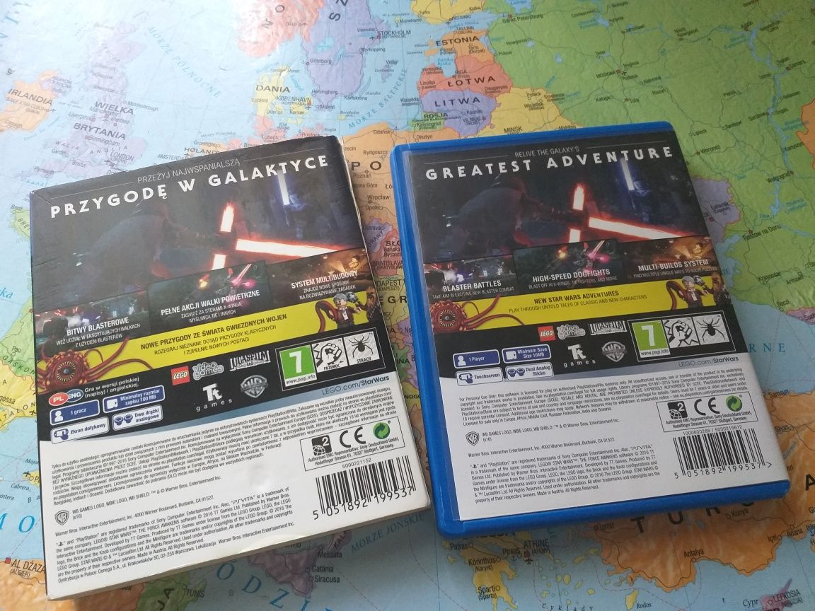 Gra Sony ps Vita gwiezdne wojny star Wars przebudzenie mocy PL