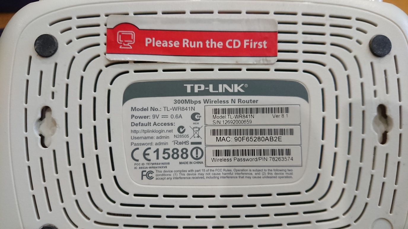 Router TP-LINK TL-WR 841N zasilacz instrukcja kabel