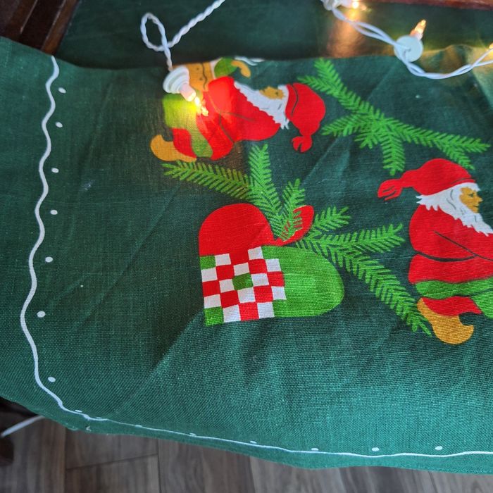 Serweta świąteczna zielona
