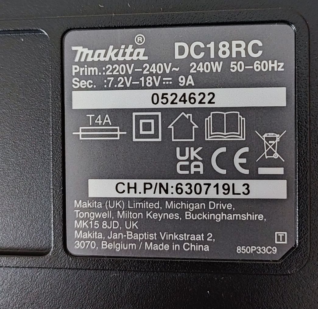 Makita dc18rc Англія 220v оригінал