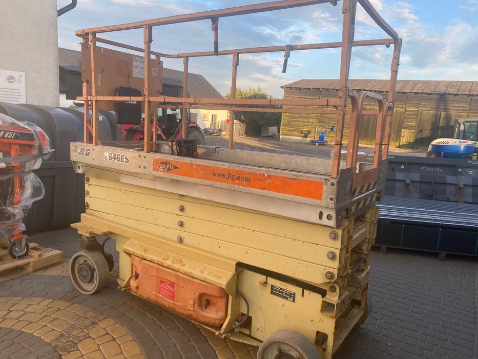 Podnośnik nożycowy elektryczny JLG 2646 ES Aktualne UDT