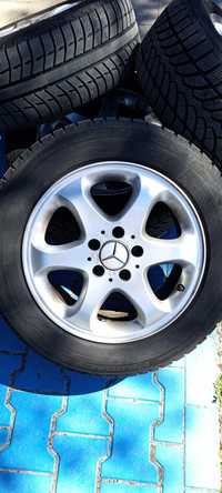 Opony/kola zimowe  Mercedes  5x112 ET42  225/55/16