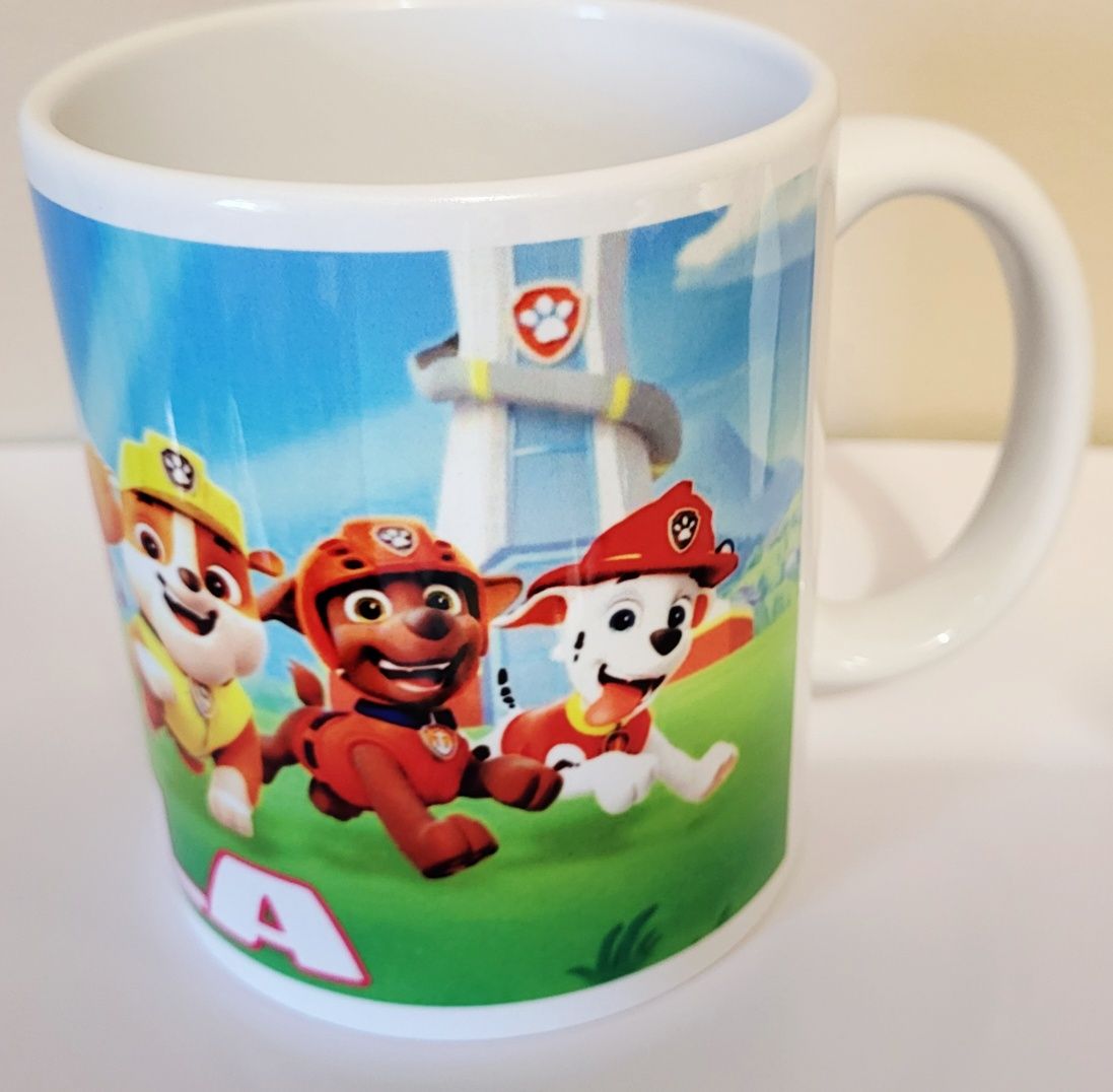 Kubek ceramiczny biały z imieniem