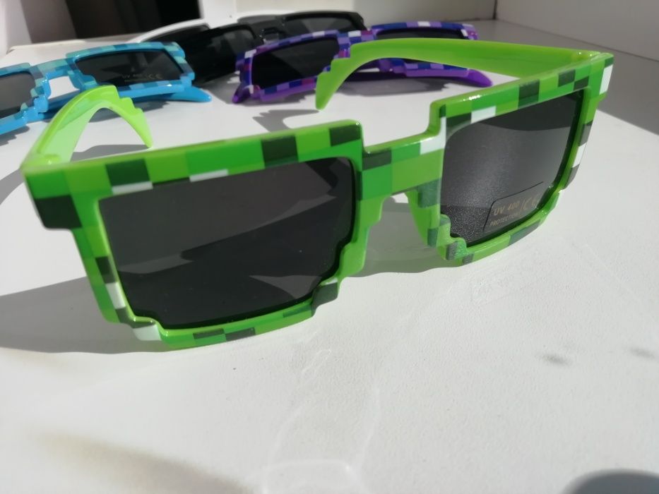 Дитячі сонцезахисні окуляри майнкрафт Minecraft UV400