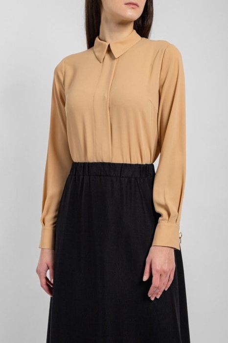 Блуза блузка Elisabetta Franchi оригінал оригинал рубашка бежевая