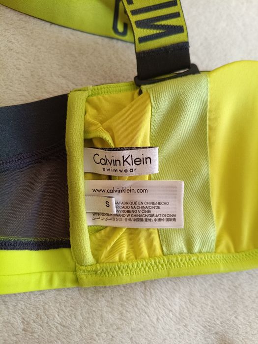 Calvin Klein p.XS/S оригінальний купальник бікіні топ верхня частина