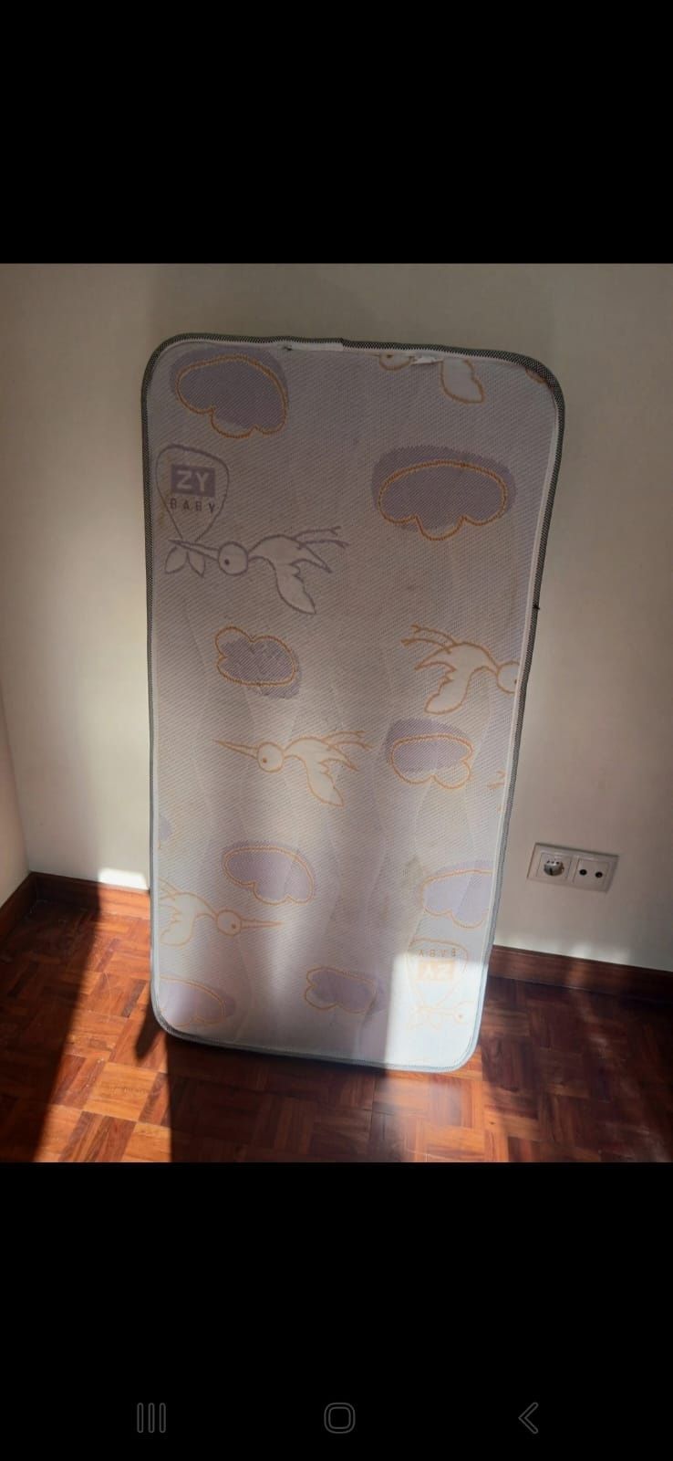 Colchao para berço zippy