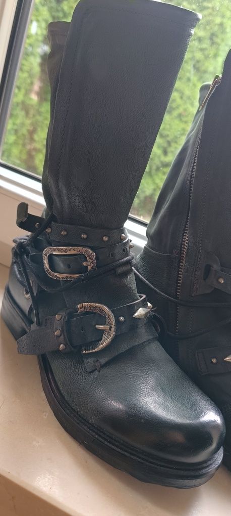 Kozaki skórzane Venezia 38 NOWE
