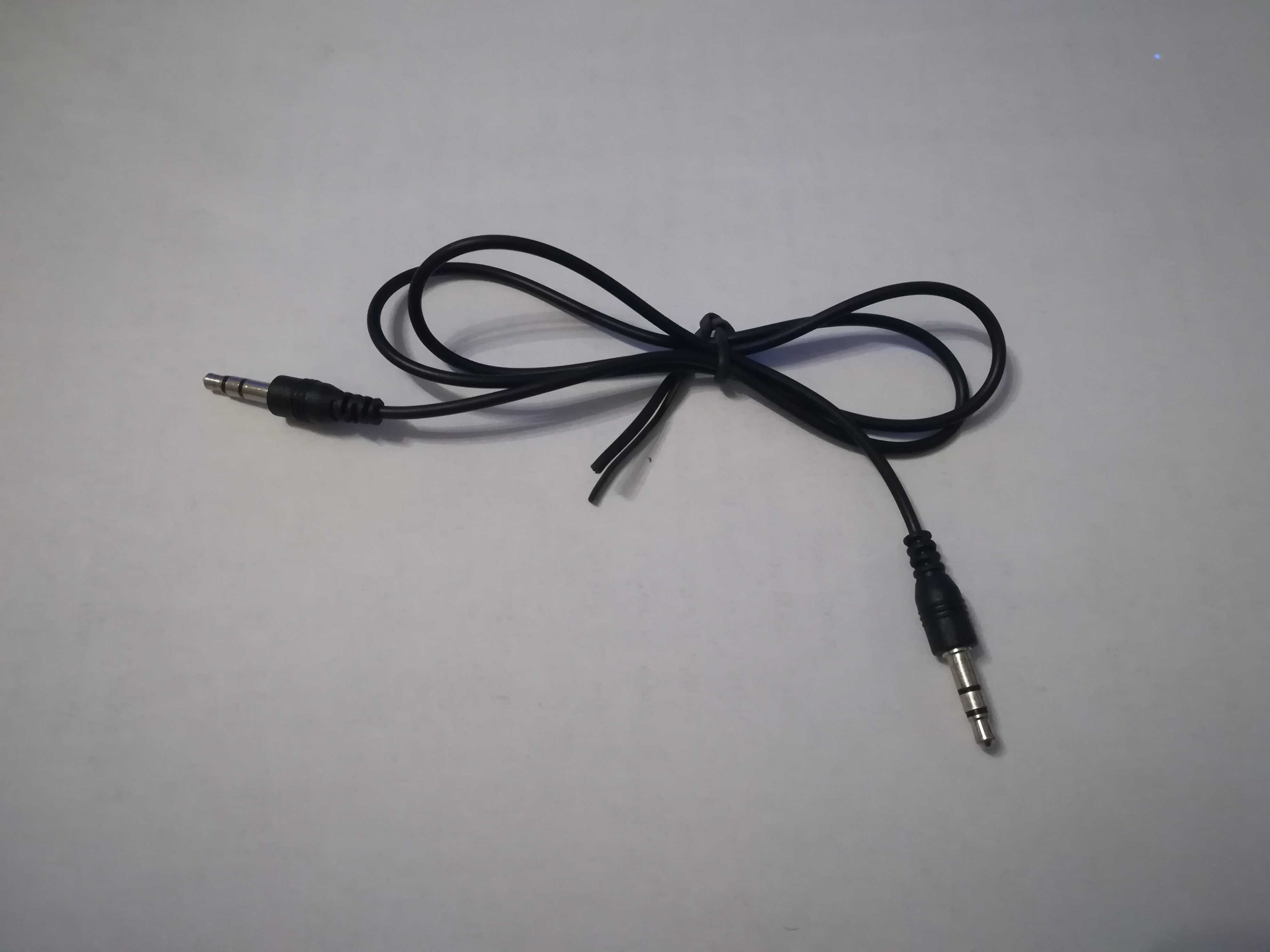 Kabel 60cm jack 3,5mm - jack 3,5mm męskie wtyki