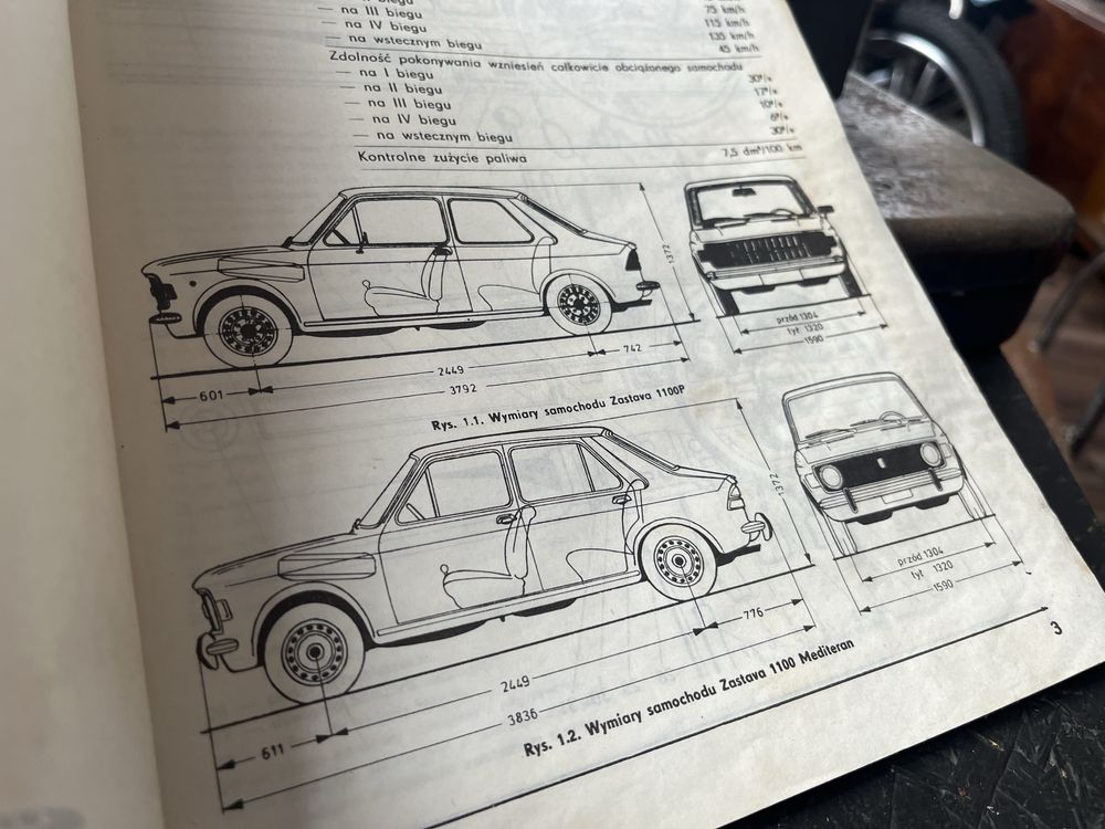 Zastava 1100P ksiazka sam naprawiam 1983 prl 126p Fiat