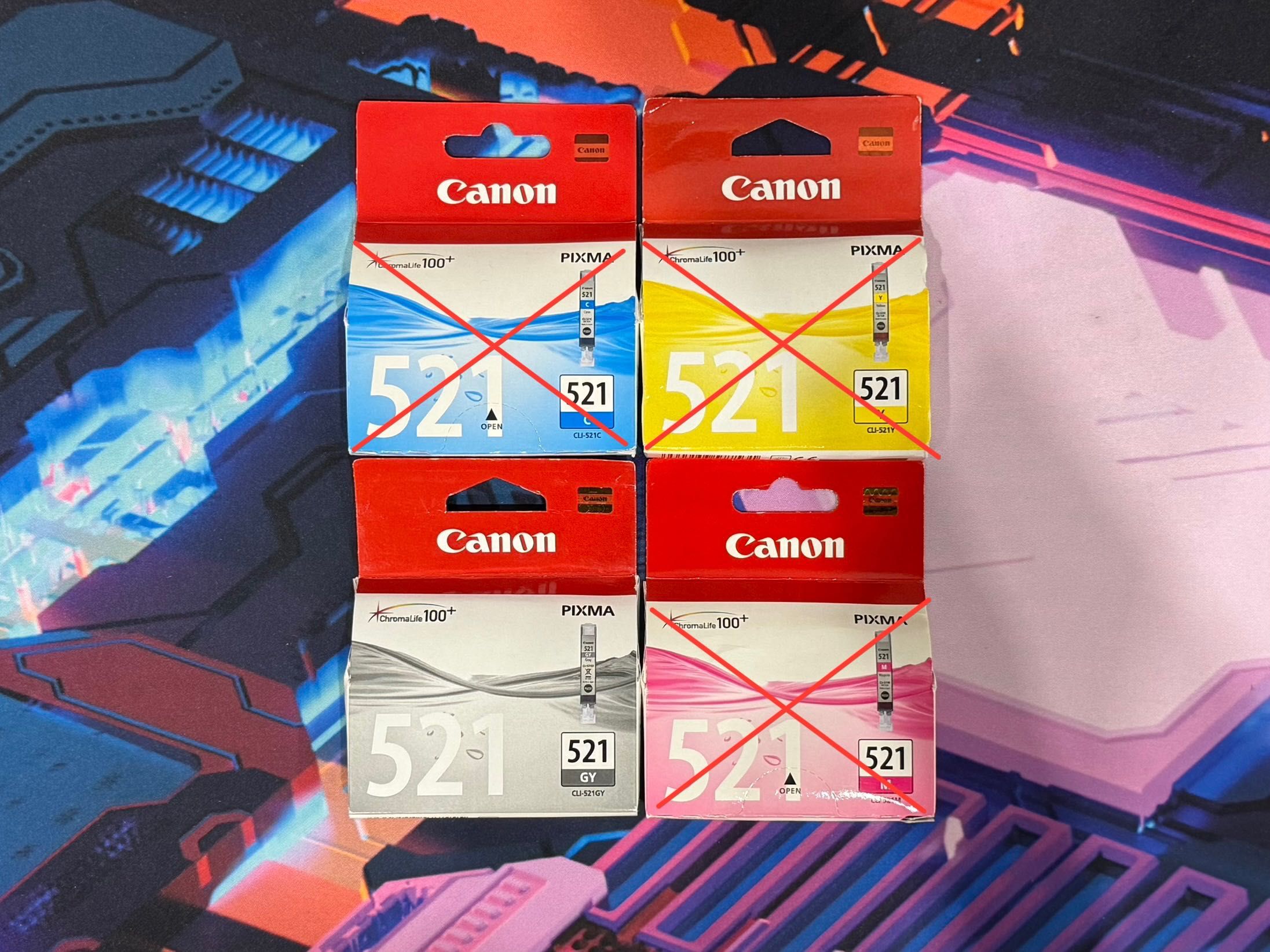 Картриджи для принтеров Epson Canon Brother