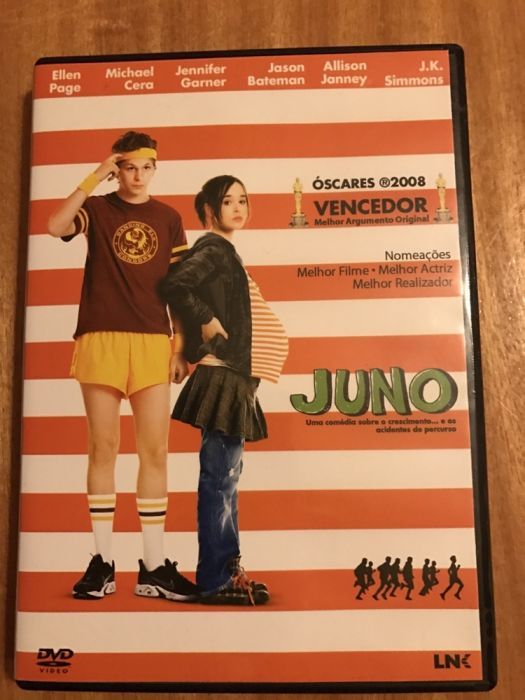 DVD do filme "Juno" do realizador Jason Reitman
