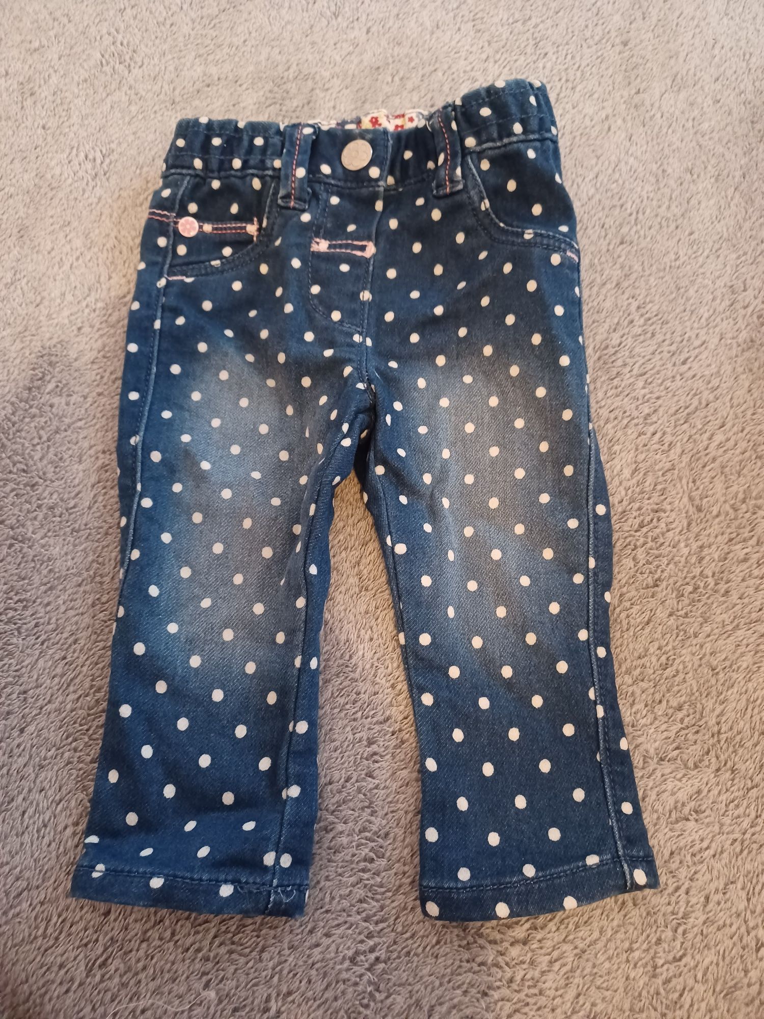 Spodnie jeansowe r. 56-62