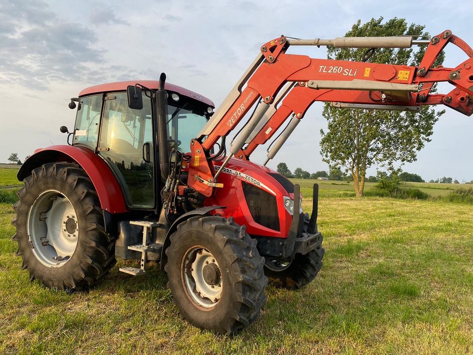 Zetor Forterra 95 z turem TL260SLi