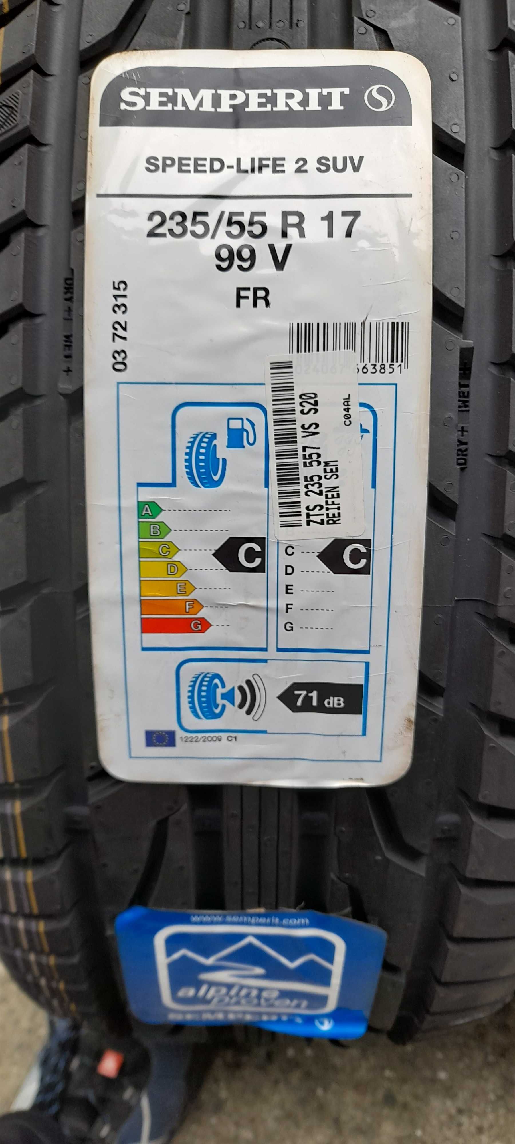 Opony letnie Semperit  235/55 R17   99V