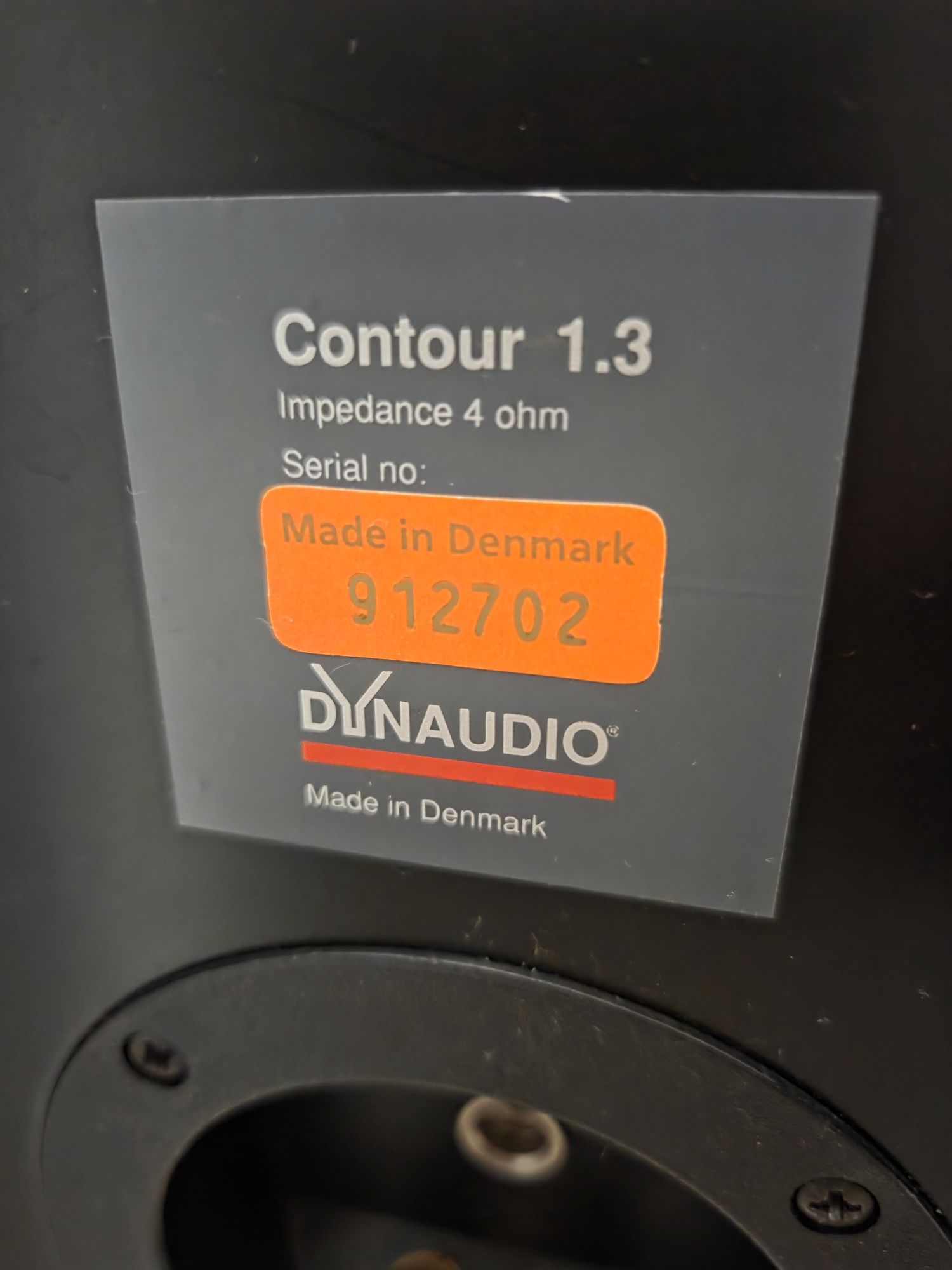 Kolumny głośniki monitory Dynaudio contour 1.3