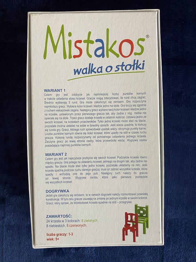 Mistakos Trefl gra Walka o stołki