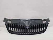 SKODA OCTAVIA II 2 LIFT / ROOMSTER 5J0 09- ATRAPA / GRILL PRZEDNI PRZÓD Z CZARNYM CHROMEM , NR 5J0853668C , NR AUKCJI GL262