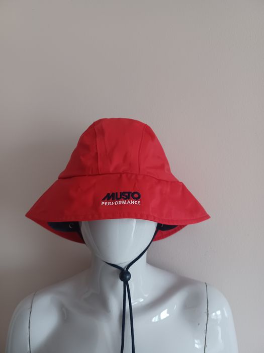 Czapka na żagle breathable sou wester M czerwona Musto