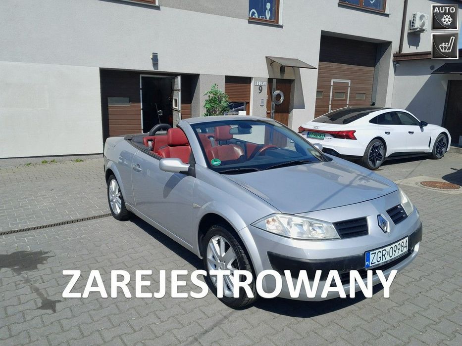 Renault Megane 1.6i CABRIO klimatronik alufelgi skóry PANORAMA stan BDB