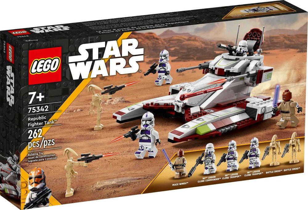 LEGO STAR WARS 75342 Czołg Bojowy Republiki NOWY KOMPLET