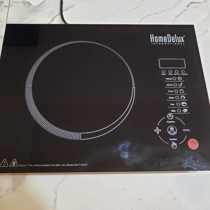 NOWA KUCHENKA INDUKCYJNA HOME DELUXE HD-12007 na kemping jeden palnik