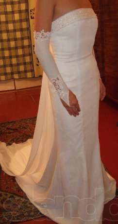 Свадебное платье 46 р-р, весільна сукня на струнку жінку