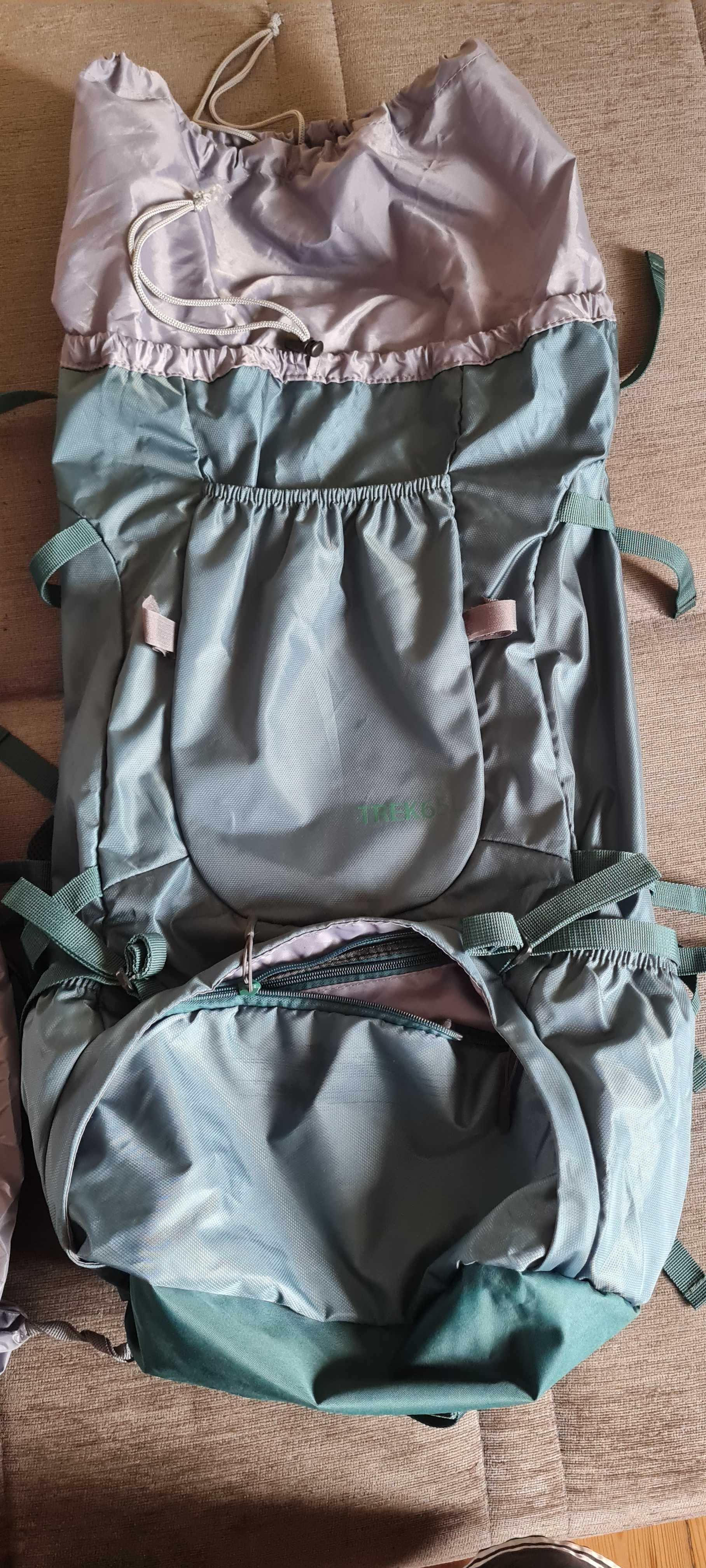 Plecak trekkingowy duży,pojemn.65 litrów,jak nowy,tanio,okazja!