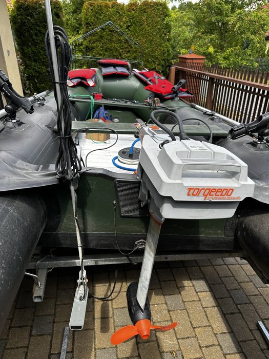 Ponton wedkarski zestaw